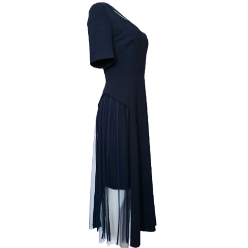Granatowa sukienka POLA MONDI BY MERLA