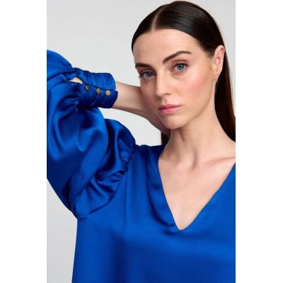 Elegancka bluzka Bariloche w kolorze royal blue