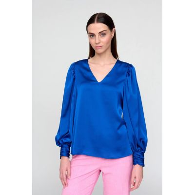 Elegancka bluzka Bariloche w kolorze royal blue