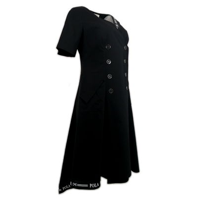 Czarna asymetryczna sukienka POLA MONDI BY MERLA
