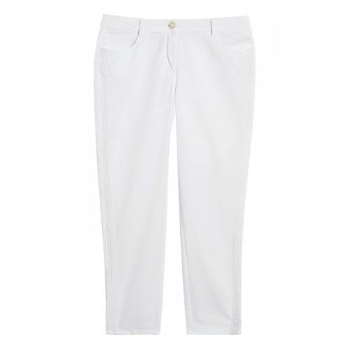 Białe spodnie FUEGO