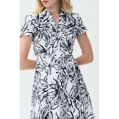 Koszulowa sukienka w kwiatowy wzór Joseph Ribkoff
