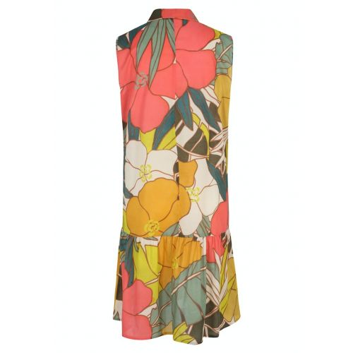 Bawełniana sukienka z motywem roślinnym Betty Barclay