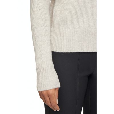 Sweter ze stójką Betty Barclay w beżowym kolorze