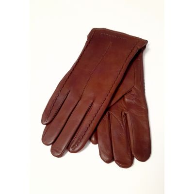 Skórzane rękawiczki Rino & Pelle z lamówką ( 4 kolory do wyboru)