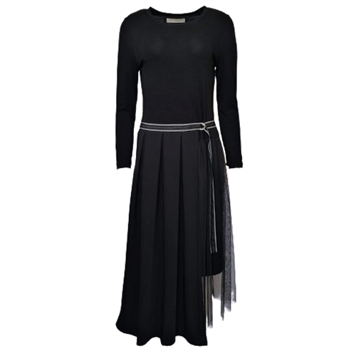 Czarna sukienka POLA MONDI BY MERLA