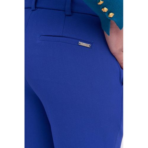 Kobaltowe spodnie garniturowe Bariloche