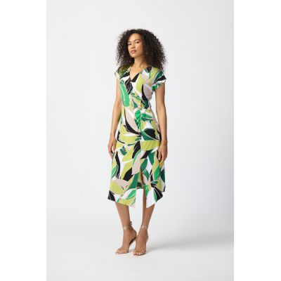 Sukienka Joseph Ribkoff w tropikalny wzór