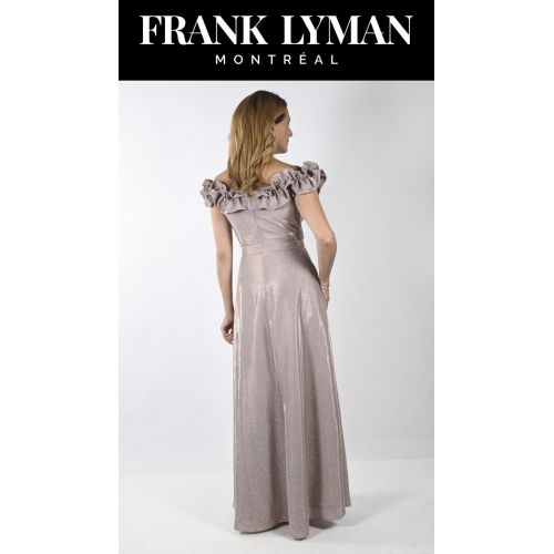 Wizytowa błyszcząca suknia Frank Lyman