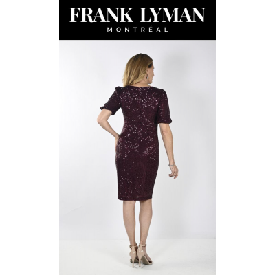 Cekinowa wizytowa sukienka Frank Lyman